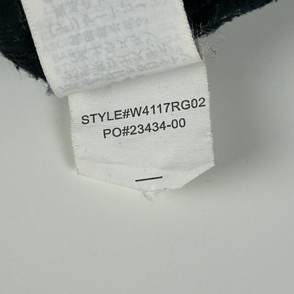 Prana Jeans Womens 2/26 Kayla Black/Dk‎ Grey Skinny Stretch Organic Cotton Blend - Picture 13 of 13